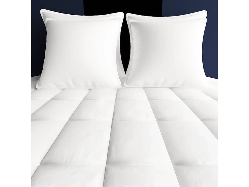  Couette - duvets 150 x 200 cm hiver blanc respirant  - Conforama E
