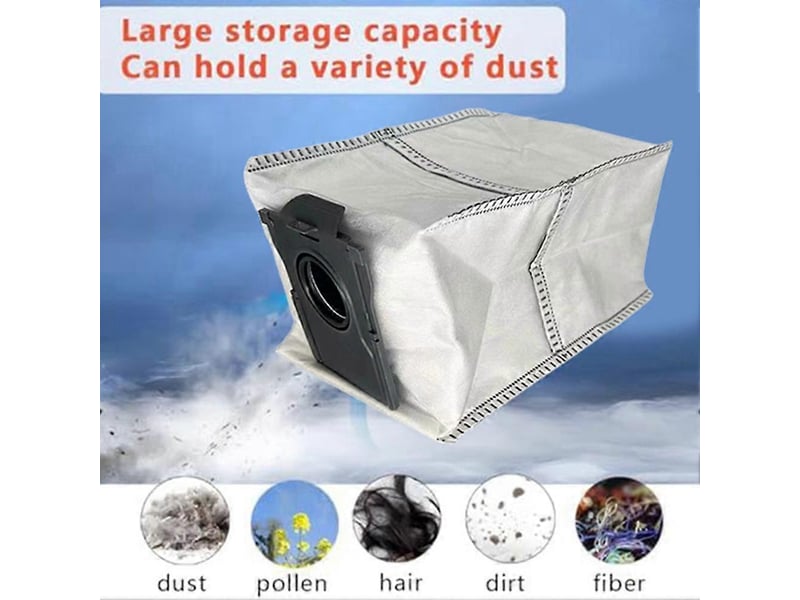  10pcs dust bag parts for bot s10s pros10x30pro ultrax30 x40 prox40 ultra vacuum cleaner garbage bags  - Conforama C