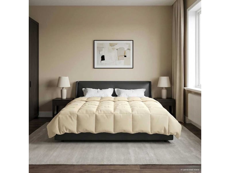  Duvet d'hiver - couette 220 x 260 cm hiver - couette microfibre (100% polyester)  - Conforama B