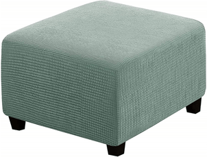Housse de repose - pieds carrée verte élastique avec base élastique, lavable