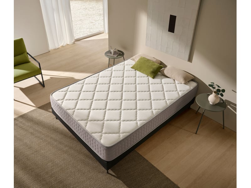 Matelas hybride à ressorts ensachés hybrid pure gel - mi-ferme, ressorts ensachés, mémoire de forme au gel 8435720077056 - Conforama C