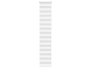 Store zèbre, store de fenêtre blanc 40x230 cm largeur du tissu 35,9 cm polyester cf48398