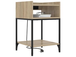 Table de chevet - cabinet de chevet - table de nuit chêne sonoma 40 x 40 x 61 cm