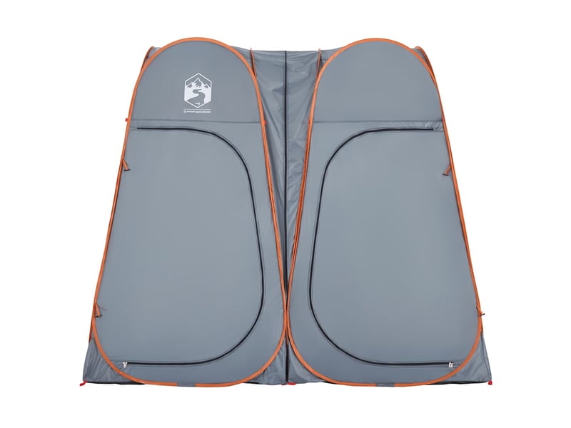  Tente d'intimité gris et orange escamotable imperméable shl59303  - Conforama D