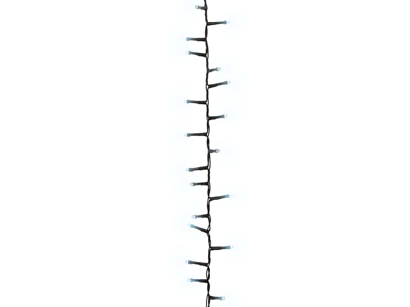 Guirlande à led, éclairage de noël compacte avec 1000 led blanc froid 25 m pvc cf62271 - Conforama C