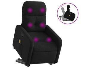 Fauteuil fixe  <strong></strong> Tissu noir