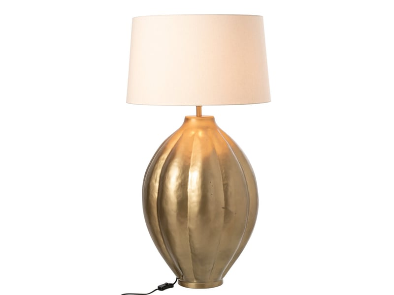  Lampe à poser design ulysse 63cm doré  - Conforama B