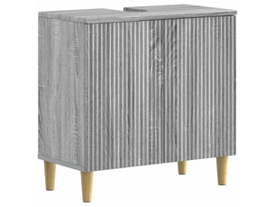 Meuble sous lavabo de salle de bain arnhem sonoma gris cf64826