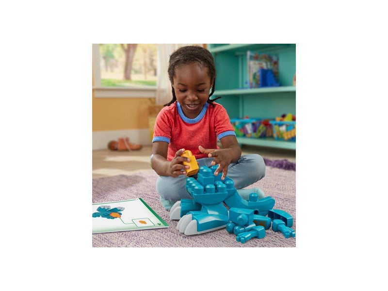  Jeu de construction dinos 3 en 1 transformable t rex chomp 25 pieces roues MEG0194735379385 - Conforama C