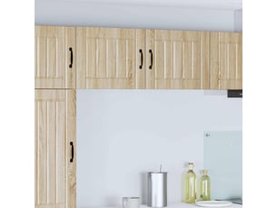 Meuble mural de cuisine, armoire de cuisine chêne sonoma 50x31x40cm shl1854
