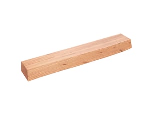 Étagère flottante, etagère murale, étagère suspendue marron clair 60x10x6 cm bois chêne massif traité cf42365