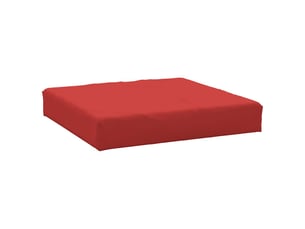 Coussin de palette, coussin de chaise, coussin de canapé rouge tissu oxford cf55459