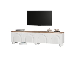 Meuble tv coloris bicolore 180 cm MEUBLIV  