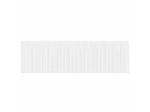Rideau en dentelle, rideau ajouré, voilage blanc 180 x 900 cm polyester cf43706