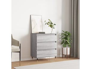 Buffet - bahut - meuble de rangement sonoma gris 60x35x70 cm bois d'ingénierie