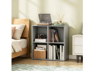 Bibliotheque coloris  gris  <strong>DESMIU</strong> <strong></strong> - 29 cm x 59.8 cm