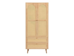 Armoire     <strong></strong> <strong>CozyNest</strong> coloris naturel largeur 50 cm
