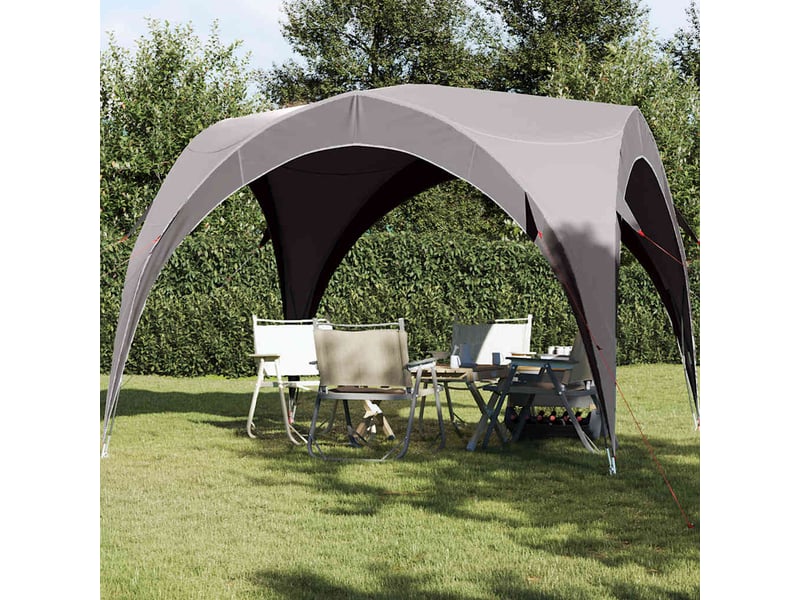  Tente de camping, tente de réception blanc imperméable 305x305x216 cm  - Conforama B