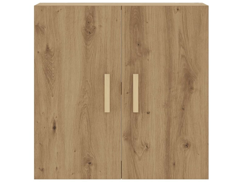  Armoire murale salon chêne artisanal 60x31x60cm bois d'ingénierie shl4388  - Conforama E