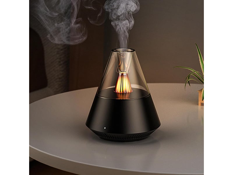  Diffuseur d'arômes d'huiles essentielles 270ml noir  - Conforama C