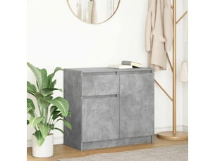 Buffet      - 71 cm coloris argenté 