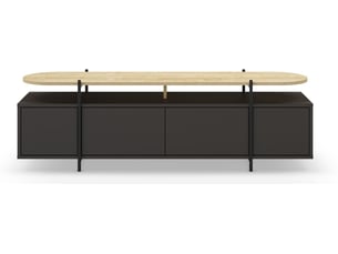 Meuble tv coloris bicolore 160 cm <strong></strong>  <strong>17082</strong>