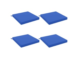 Lot de 4 coussins de siège, coussins d'assise soest 100 % polyester cf60189