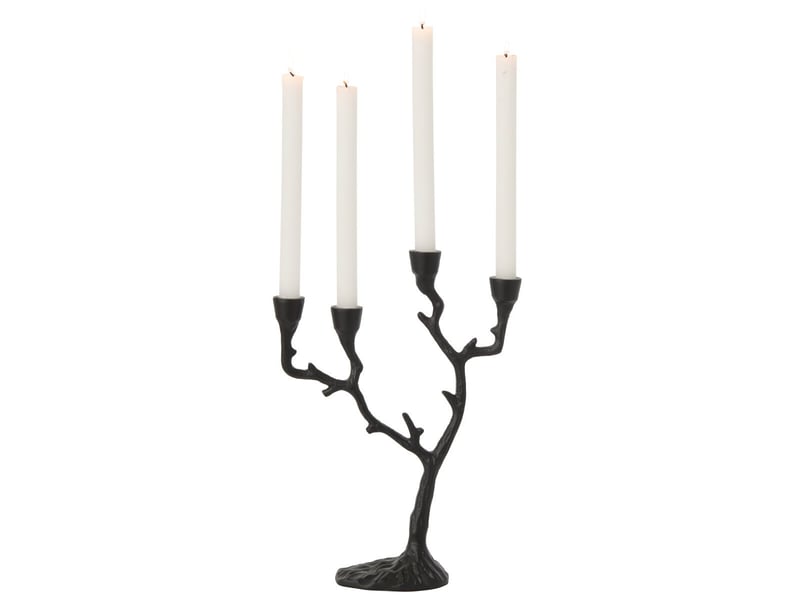  Chandelier ramures de cerf yasmine 36cm noir  - Conforama B