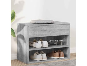 Meuble à chaussures 3 paire(s)  <strong></strong>  <strong></strong> coloris gris
