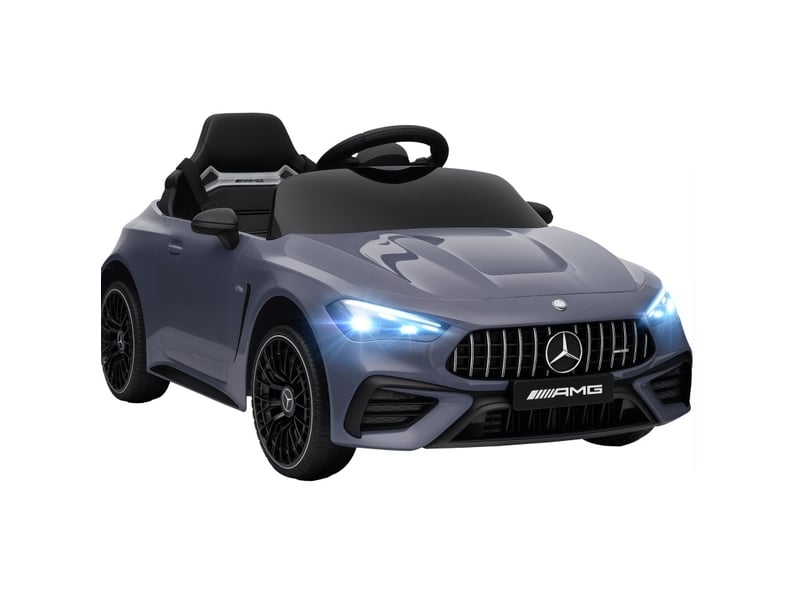  Voiture électrique enfant 99x55x43 cm avec télécommande mercedes-amg grise  - Conforama A