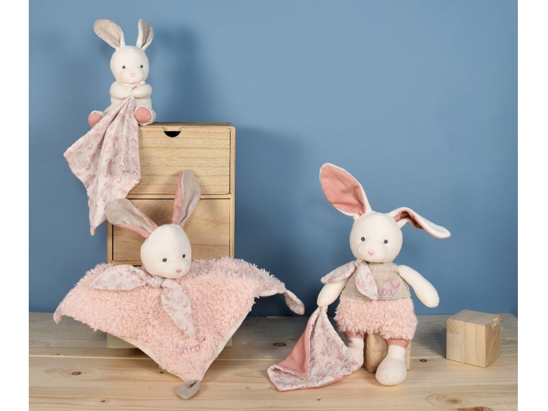  Doudou lapin rose botanic bio  - Conforama B