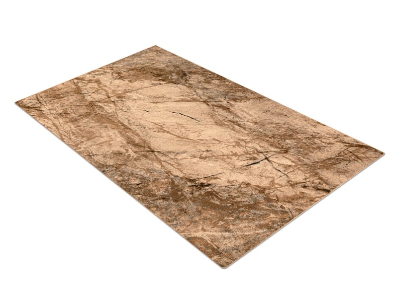 Tapis en laine omega fissura abstraction brunes 200x300 cm  - Conforama C