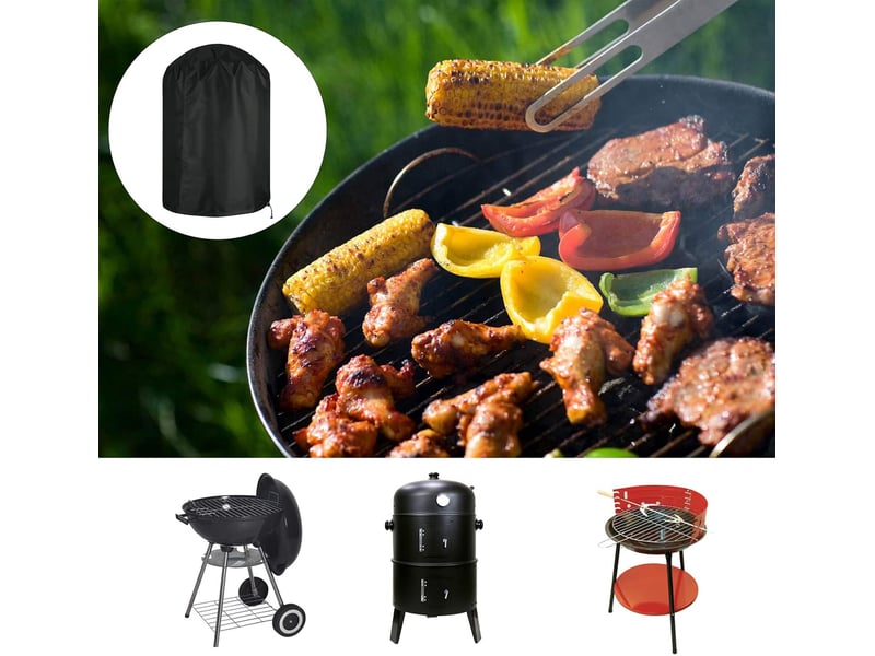  Housse pour barbecue sphérique noir – ø70 x 96cm  - Conforama C