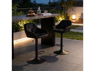 Bar coloris noir <strong>MEULVA</strong> <strong></strong> - 37.5 cm