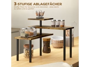 Console 0 tiroir(s)  coloris marron  
