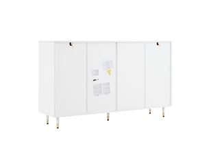 Buffet <strong></strong> <strong></strong> - 140 cm coloris blanc