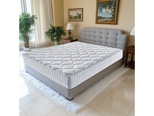 Matelas 160x200 - hauteur 25,5 cm - 80 kgm3 - accueil moelleux - soutien ferme - 5 zones de confort - confort optimal - utilisation quotidienne