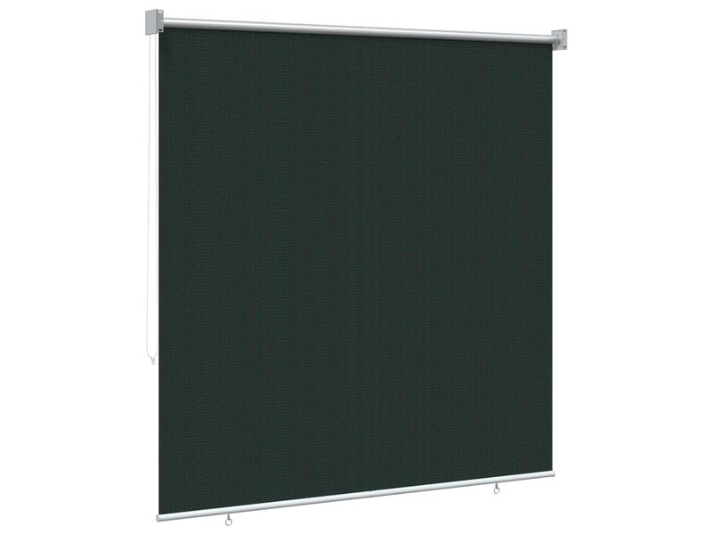  Store enrouleur extérieur, store à rouleau à 90% de blocage uv vert foncé hdpe cf45239  - Conforama E