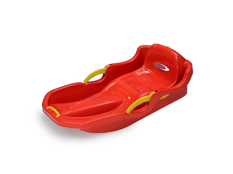 Snowplay bob comfort 80cm rouge avec freins 460538 - Conforama A