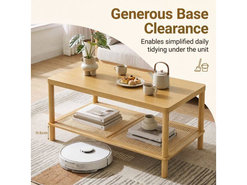  Plateau en verre trempé, table basse rectangulaire avec pieds métalliques croisés pour salon ou bureau  - Conforama C