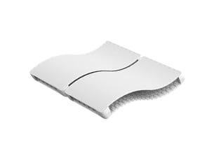 Matelas 200x200 cm <strong></strong> <strong></strong> Ressorts soutien Medium épaisseur 5 cm