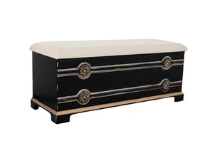 Banc  coloris noir <strong>WANDERLUST DECO</strong> <strong></strong>