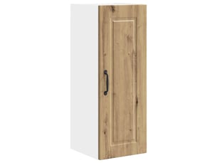 Meuble mural de cuisine, armoire de cuisine chêne artisanal 30x31x80cm shl1036