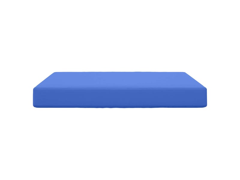  Coussin de canapé d'extérieur, coussin de chaise polyester bleu royal 80 x 80 cm cf54040  - Conforama D
