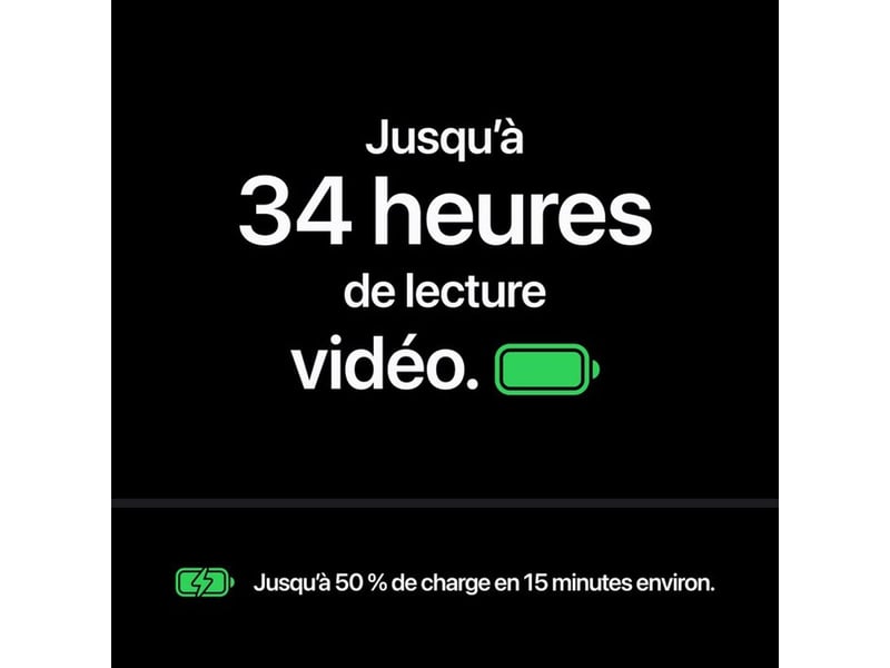 Smartphone 5g oled 6,3 2 to noir triple caméra ip68 MJT34F/A - Conforama E