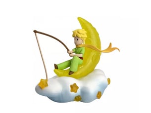 Le petit prince peche dans les nuages