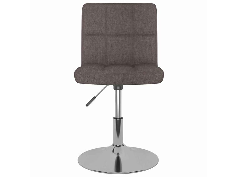  Tabouret de bar, chaise de bar pivotant taupe tissu  - Conforama C