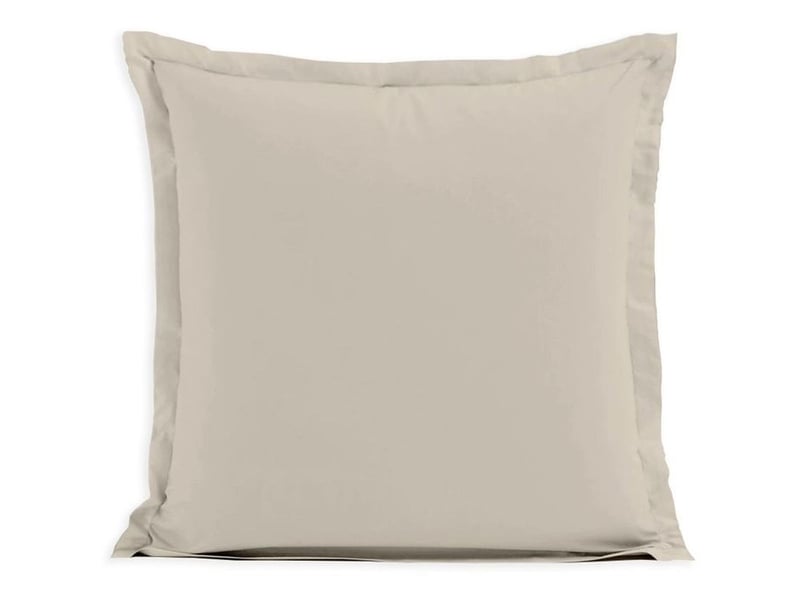  Taies d oreiller coton 63x63 cm beige clair lot de 2 traitement anti acarien ouverture enveloppe LH72590 - Conforama B