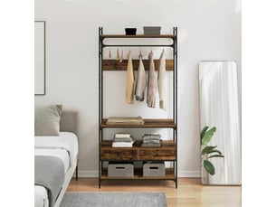 Armoire       coloris taupe largeur 89 cm