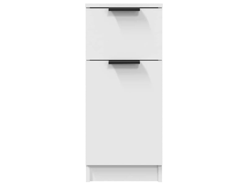 Buffets 2 pcs - bahut - meuble de rangement blanc 30x30x70 cm bois d'ingénierie  - Conforama E